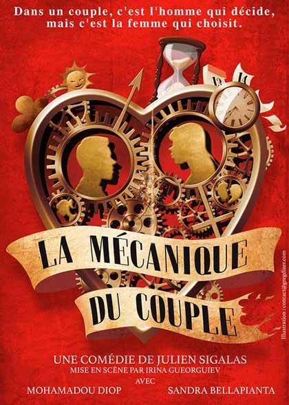 Affiche du spectacle La Mécanique du Couple