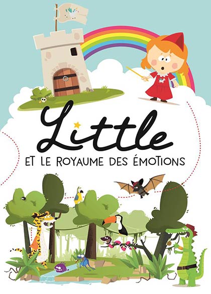 Affiche du spectacle Little et le Royaume des émotions