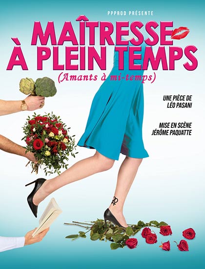 Affiche du spectacle Maîtresse à plein temps