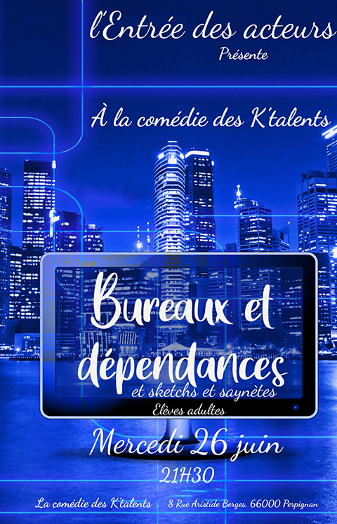 spectacle-cours-adultes Affiche du spectacle Divorce-moi !